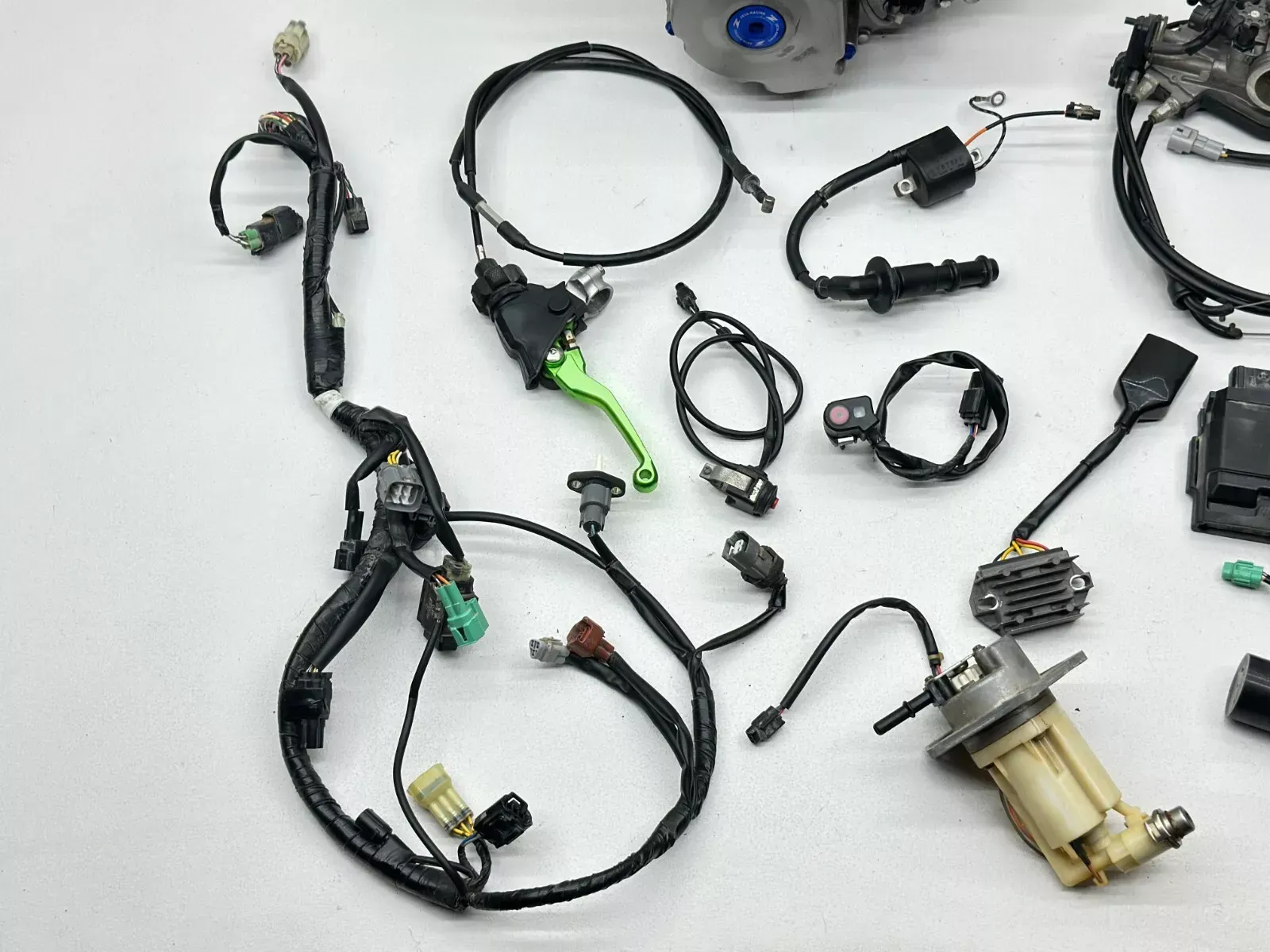 2012 KX250F ラジエータ SET 2013-2016 Kawasaki KX250F Engine Package Running Motor Swap
