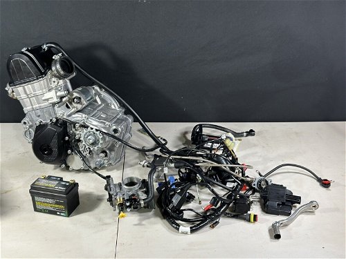 2024 KTM 450 SX-F Complete Engine Motor Swap OEM Harness Ecu Fuel pump kart SXF