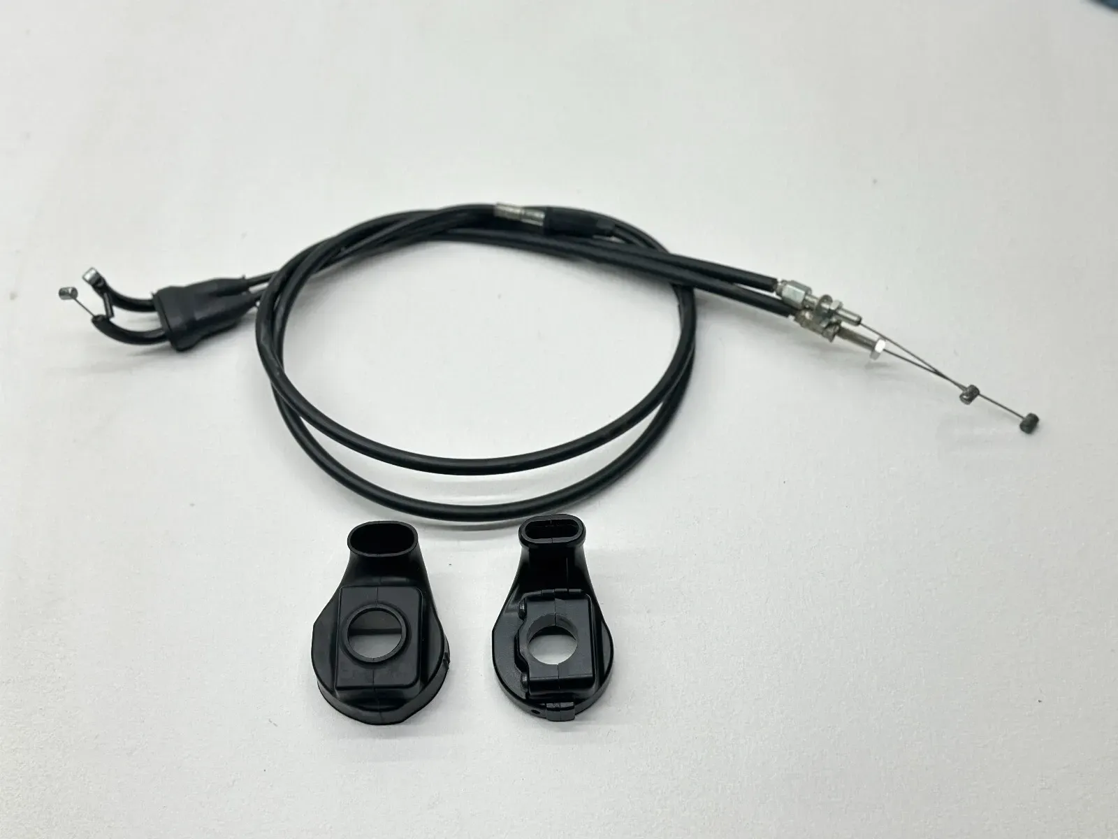 2014 Kawasaki KX250F Throttle Housing Cable OEM Line Cam Grip Black Dirt Bike