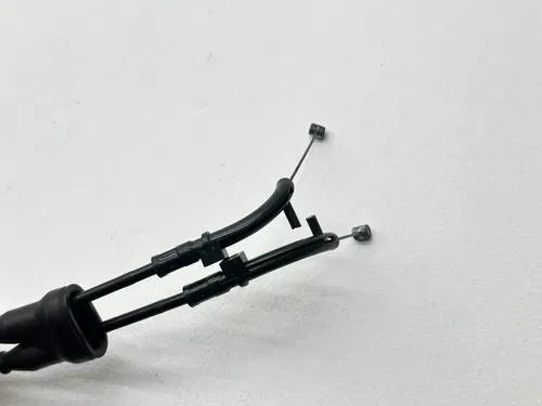 2014 Kawasaki KX250F Throttle Housing Cable OEM Line Cam Grip Black Dirt Bike