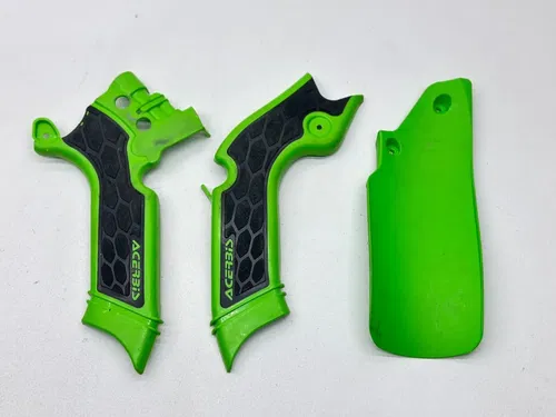 Kawasaki KX450F Acerbis Frame Guard Set Plastic Protectors Cover Assembly KX 450
