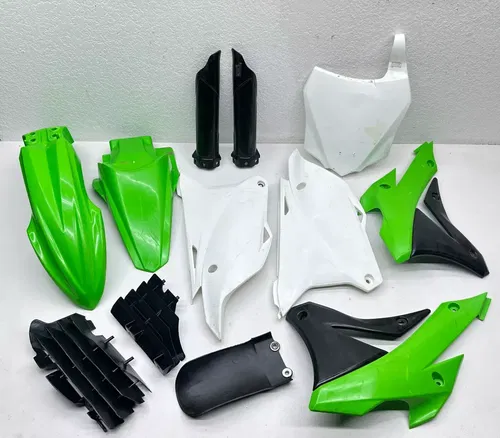 2014-2024 Kawasaki KX100 Plastics Kit Shroud Fender Panel Guard Protector KX85