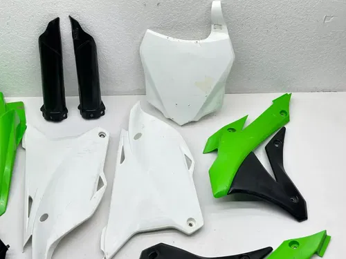 2014-2024 Kawasaki KX100 Plastics Kit Shroud Fender Panel Guard Protector KX85