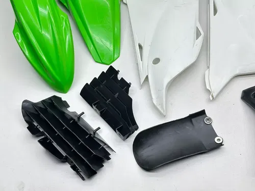 2014-2024 Kawasaki KX100 Plastics Kit Shroud Fender Panel Guard Protector KX85