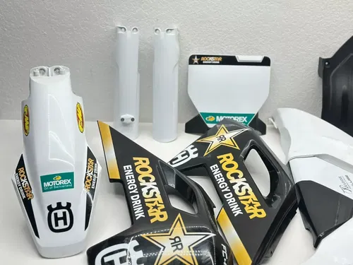 2023 Husqvarna FC450 Factory Edition Plastics Kit Shroud Fender Panel Guard FC