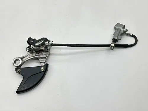 2014 Kawasaki KX250F Nissin Rear Brake Assembly OEM Caliper Master Cylinder 250F