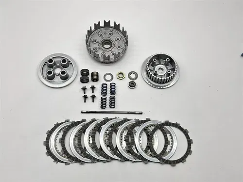 1994 Kawasaki KX125 Clutch Assembly Basket Hub Plates Kit Spring Bolt Dirt Bike