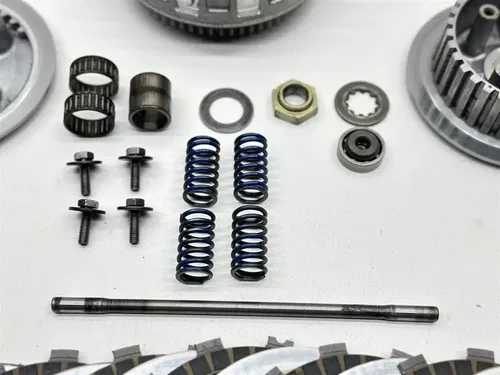 1994 Kawasaki KX125 Clutch Assembly Basket Hub Plates Kit Spring Bolt Dirt Bike