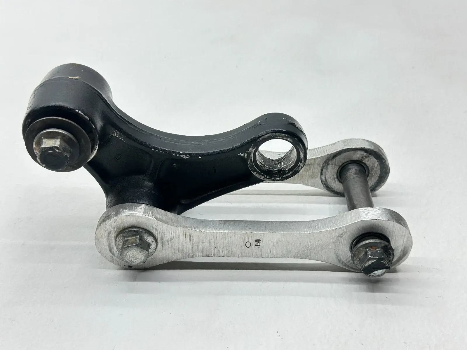 2000 Kawasaki KX250 Linkage Knuckle Pull Rod Arm Assembly 46102-1404 Dirt Bike