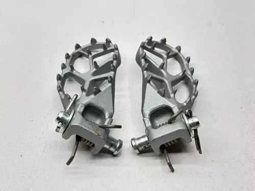 New 2024 KTM 65SX Foot Peg Set Left Right OEM Footrests A40503037033 Dirtbike