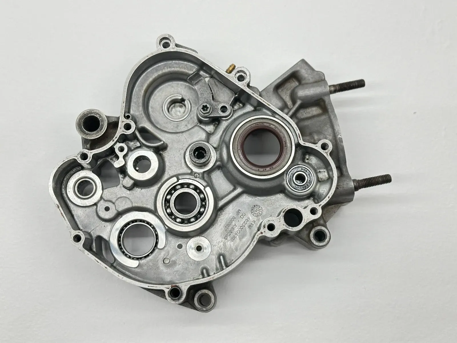 2015 KTM 65SX Right Side Engine Case Cover Crankcase Half Bottom 46230000244 SX