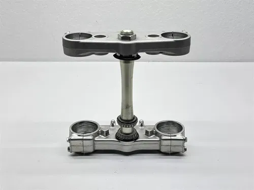 2012 Honda CRF250R Triple Clamps Tree Steering Steam Top Bottom Silver CRF 250 R