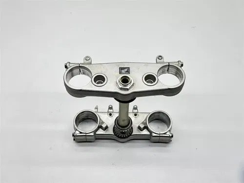 2012 Honda CRF250R Triple Clamps Tree Steering Steam Top Bottom Silver CRF 250 R