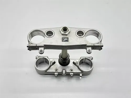 2012 Honda CRF250R Triple Clamps Tree Steering Steam Top Bottom Silver CRF 250 R
