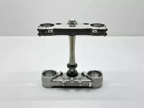 2012 Honda CRF250R Triple Clamps Tree Steering Steam Top Bottom Silver CRF 250 R