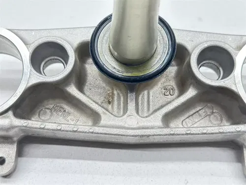 2012 Honda CRF250R Triple Clamps Tree Steering Steam Top Bottom Silver CRF 250 R