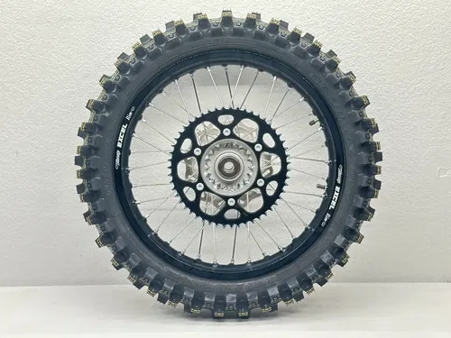 New 2024 Husqvarna FC 450 Excel Wheel Set Front Rear 21/19 Inch Rim Tire Hub FC