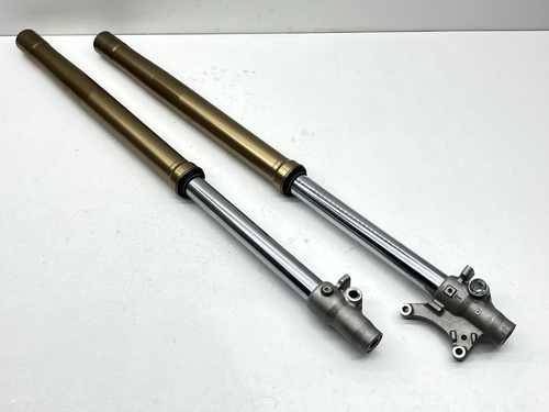 2020 Yamaha YZ 85 Front Forks Suspension OEM Set Left Right Tubes Lugs Stock