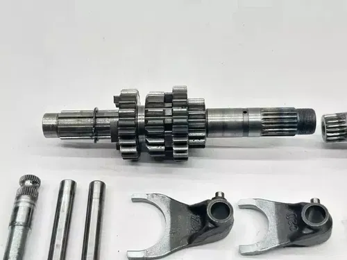 1990 Honda CR125 Transmission OEM Gear Shafts Spindle Fork Assembly Dirt Bike