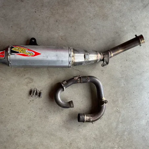 2017 shop yz450f exhaust
