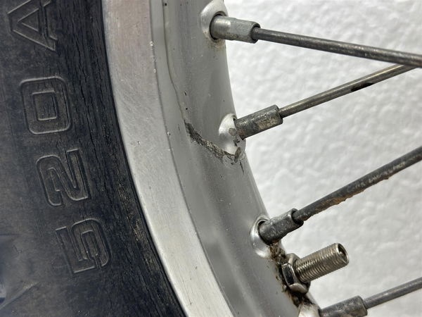 2008 Yamaha YZ85 Rear Wheel OEM 14 Inch Tire Rim Sprocket 2008 Yamaha YZ85 Rear Wheel OEM 14 Inch Tire Rim Sprocket