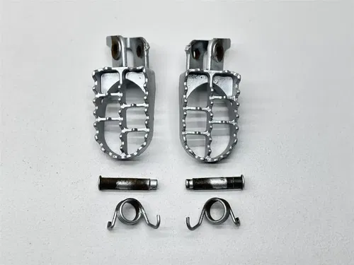1997 Honda CR125R Foot Peg Set Left Right OEM Footrests Bolts Assembly CR 125R