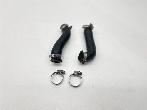 2018 KTM 85SX Radiator Hoses Kit OEM Cooling Black Pipes Clamps Assembly 85 SX