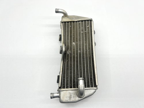 2005 Yamaha YZ250F Left Non Fill Side Radiator Coolant Aluminum OEM 5NL-12461-10