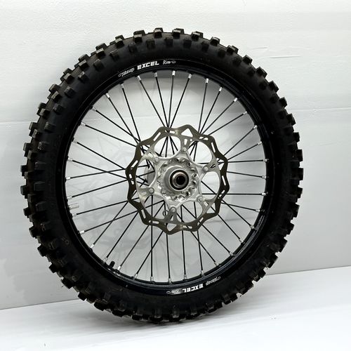 2021 KTM 250 SX-F Excel Front Wheel 21 Inch Rim Hub Tire Rotor Spacers Black