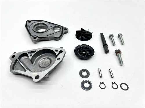 2023 Yamaha YZ450F Water Pump Impeller Cover kit bolt OEM BHR-12422-00-00 Washer