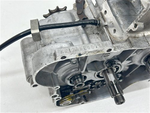 1995 Kawasaki KX125 Bottom End Engine Case Half Motor Transmission Crankshaft