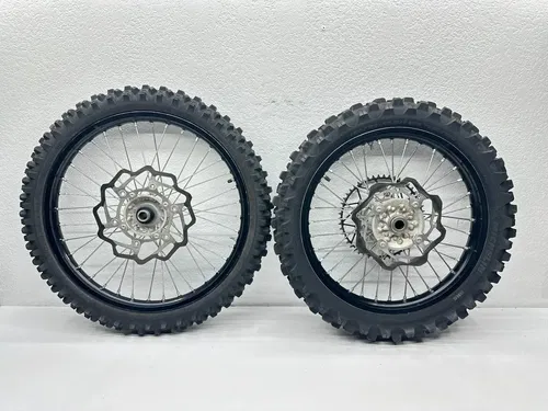 2023 Kawasaki KX450F Wheel Set Front Rear 21/19 Inch Rim Tires Sprocket Hub 450F