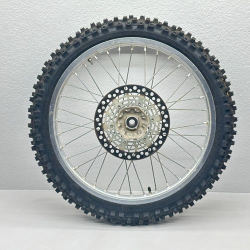 2001 Suzuki RM125 Front Wheel 21 Inch Rim Hub Tire Rotor Spacers Assembly RM 125