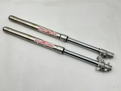 2013 Kawasaki KX85 Front Forks Suspension Set Left Right Tube Lugs OEM Dirt Bike