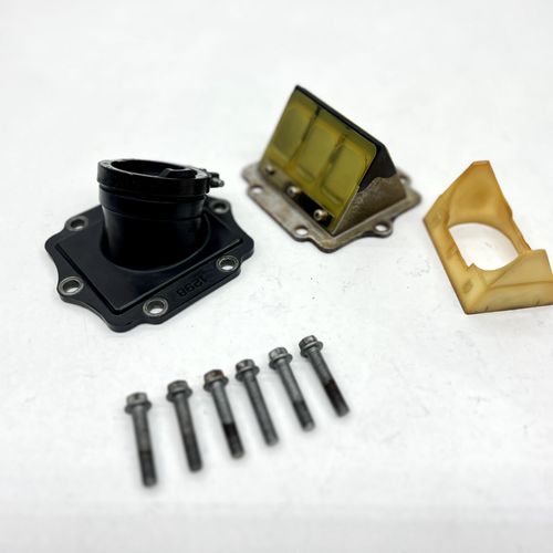 1995 KAWASAKI 95-00 KX100 88-00 KX80 OEM INTAKE REED BLOCK 