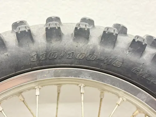 2015 Yamaha YZ250FX Wheel Set Front Rear 21/18 Inch Rim Tires Sprocket Hub Rotor
