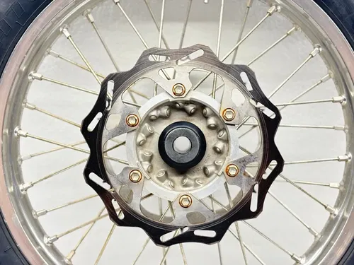 2015 Yamaha YZ250FX Wheel Set Front Rear 21/18 Inch Rim Tires Sprocket Hub Rotor