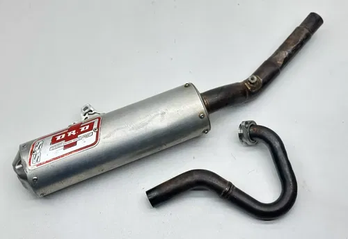 2004 Honda CRF250R DRD Exhaust System Muffler Silencer Header Pipe Assembly CRF