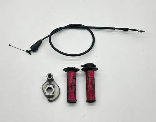 2017 KTM 150SX Throttle Grips Cable Housing Handlebar Tube Set OEM Handle Bar SX