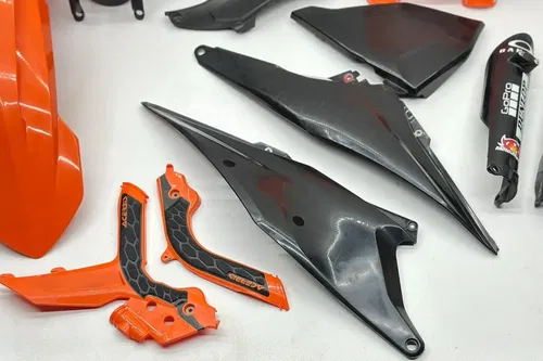 2019 KTM 250 SX-F Plastics Kit Shroud Fender Panel Guard Protector Dirt Bike SXF