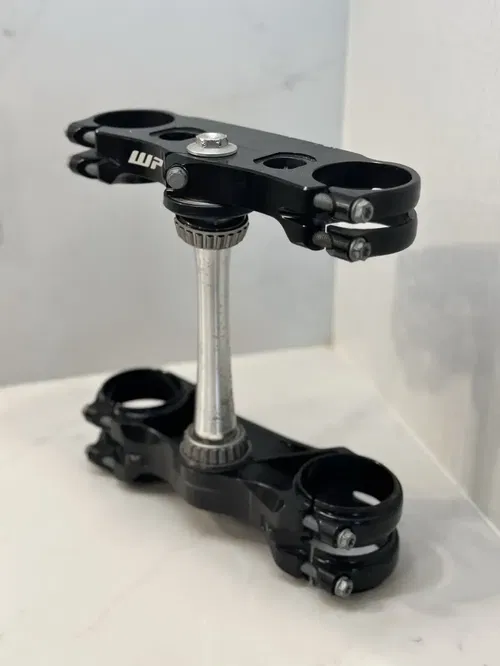 2024 KTM Husqvarna Triple Clamps Factory Edition Black Billet WP A46001934021 SX