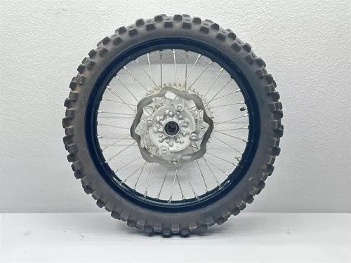 2018 Kawasaki KX250F Wheel Set Front Rear 21/19 Inch Rim Sprocket Hub Black Tire