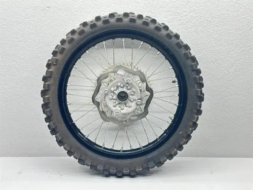 2018 Kawasaki KX250F Wheel Set Front Rear 21/19 Inch Rim Sprocket Hub Black Tire