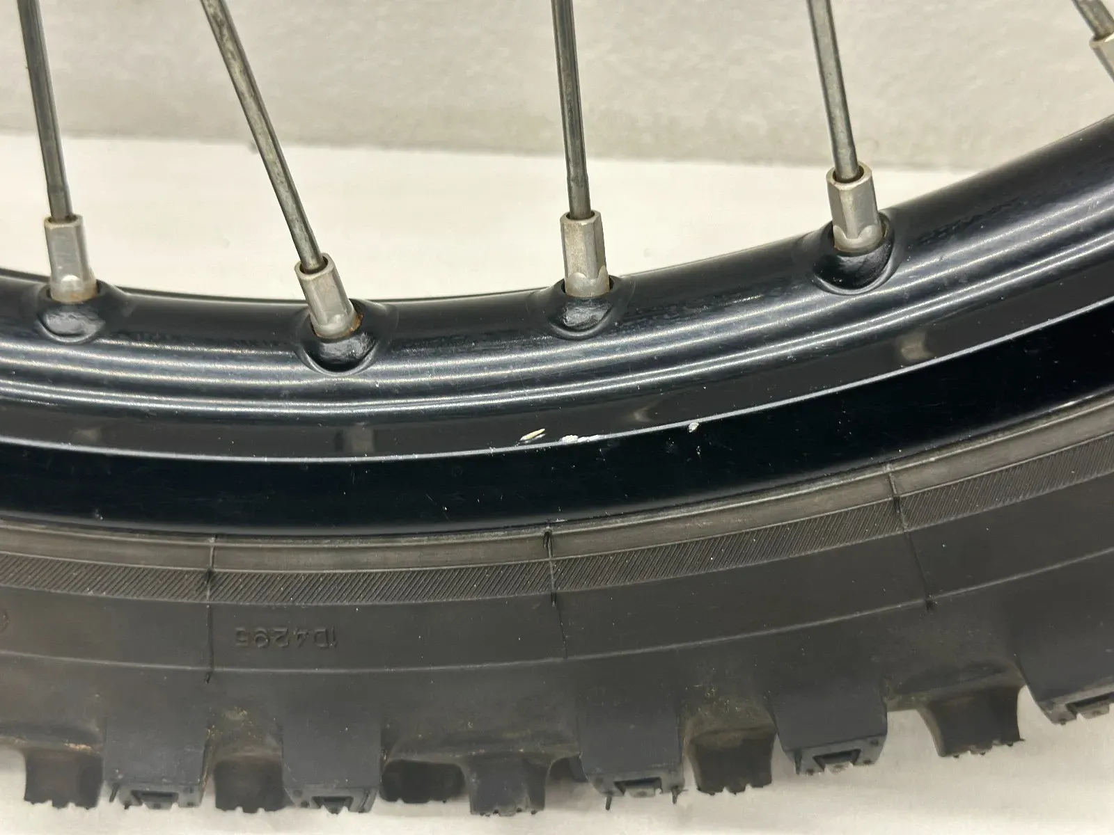 2017 Kawasaki KX250F Excel Wheel Set Front Rear 21/19" Rim Sprocket Hub Black KX