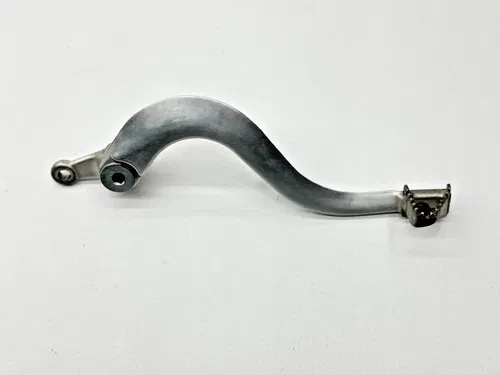 2014 Kawasaki KX250F Rear Brake Pedal OEM Foot Lever Silver 13236-0097 Dirt Bike