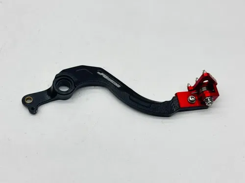 2009 Honda CRF250R JFG Rear Brake Pedal Foot Lever Black Dirtbike CRF 250R