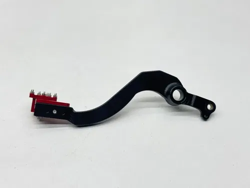 2009 Honda CRF250R JFG Rear Brake Pedal Foot Lever Black Dirtbike CRF 250R
