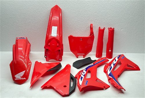 2022 Honda CRF450R Plastics Set Red Shrouds Kit Fenders Protector OEM CRF 450R