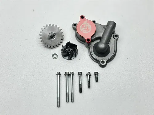 2009 Suzuki RMZ450 Water Pump Impeller Gear Cover Kit Assembly OEM 17510-28H01