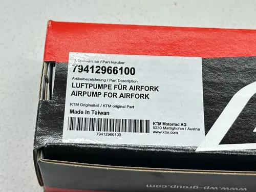 New 2024 KTM 65SX WP Digital Air Fork Pump 65 SX 79412966100